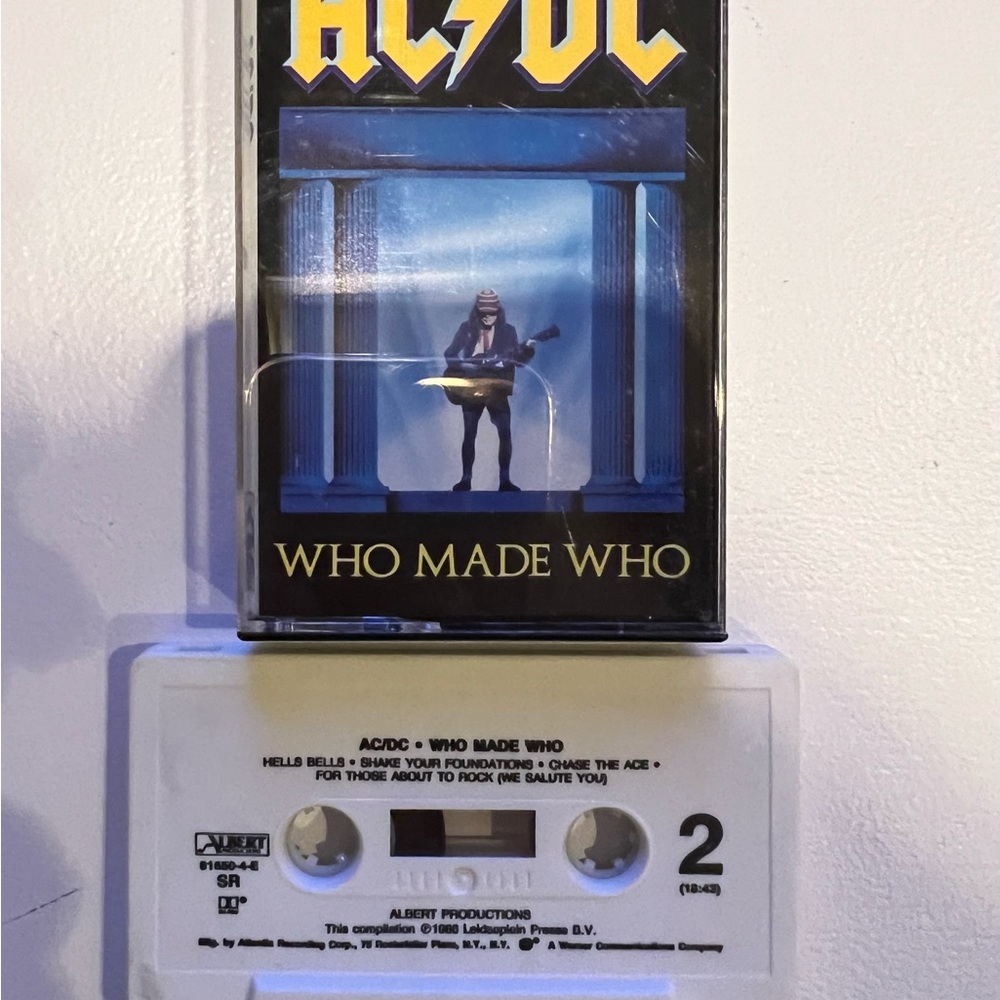 AC/DC Cassette - Picture 2 of 3